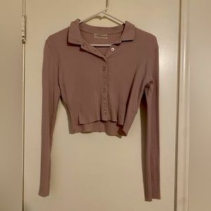 UO Long Sleeve Crop